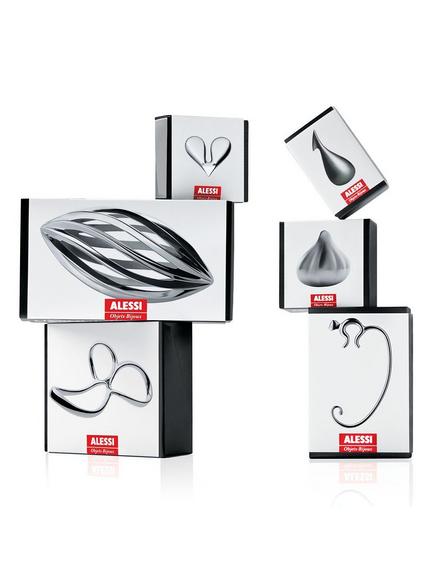 Alessi Blip Spoon Rest, Silver - view 2, Silver