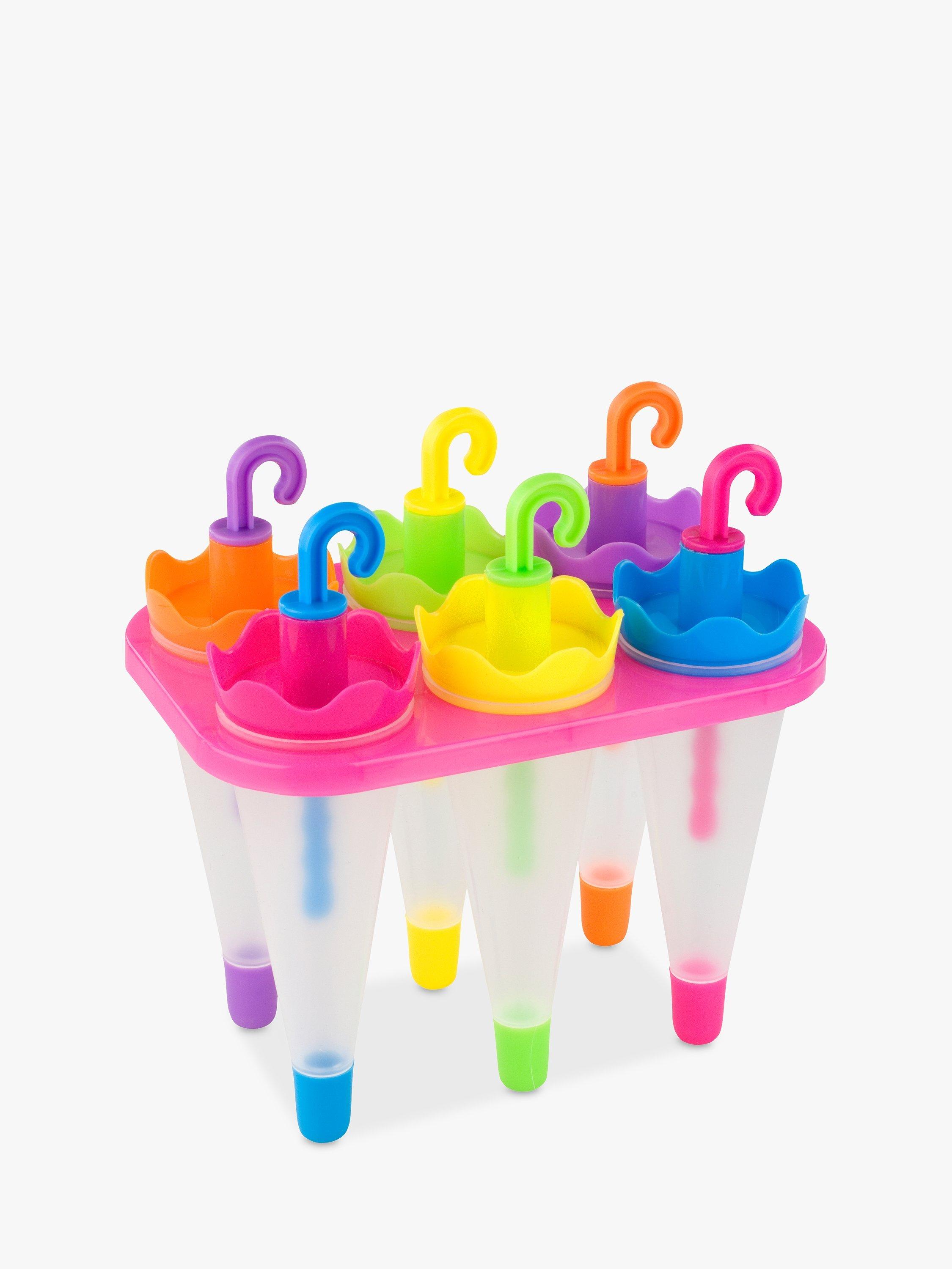 Tala Umbrella Ice Lolly Moulds Assorted, Set of 6