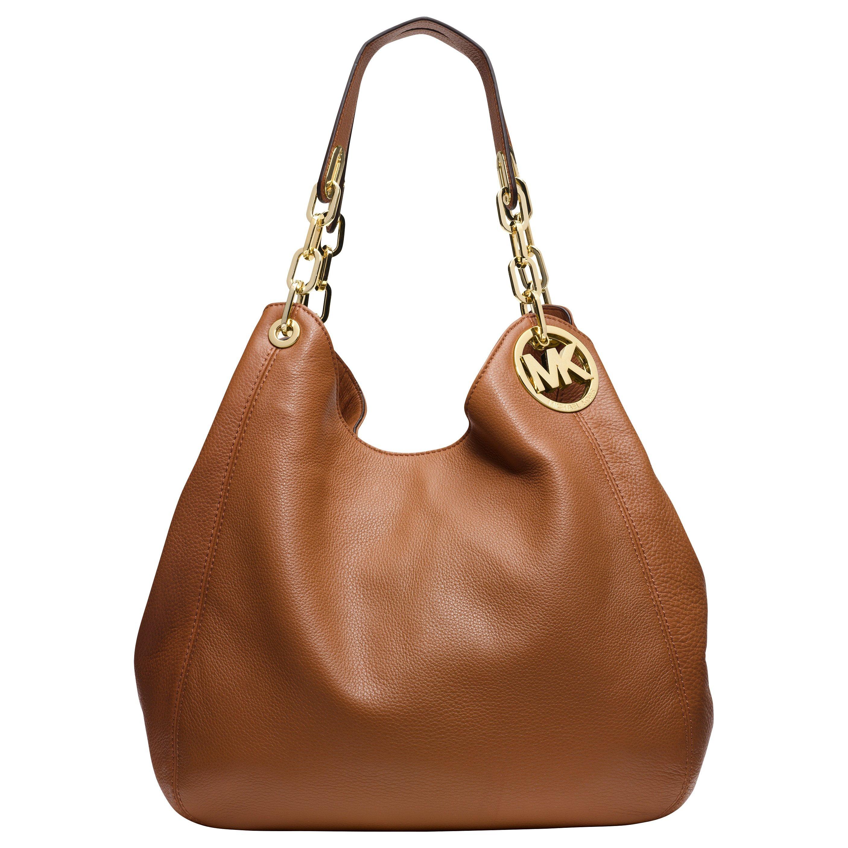 MICHAEL Michael Kors Fulton Leather Large Shoulder Bag