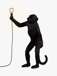 Seletti Standing Indoor/Outdoor Monkey Table Lamp, Black