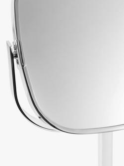 Robert Welch Burford Pedestal Mirror - view 2, Silver