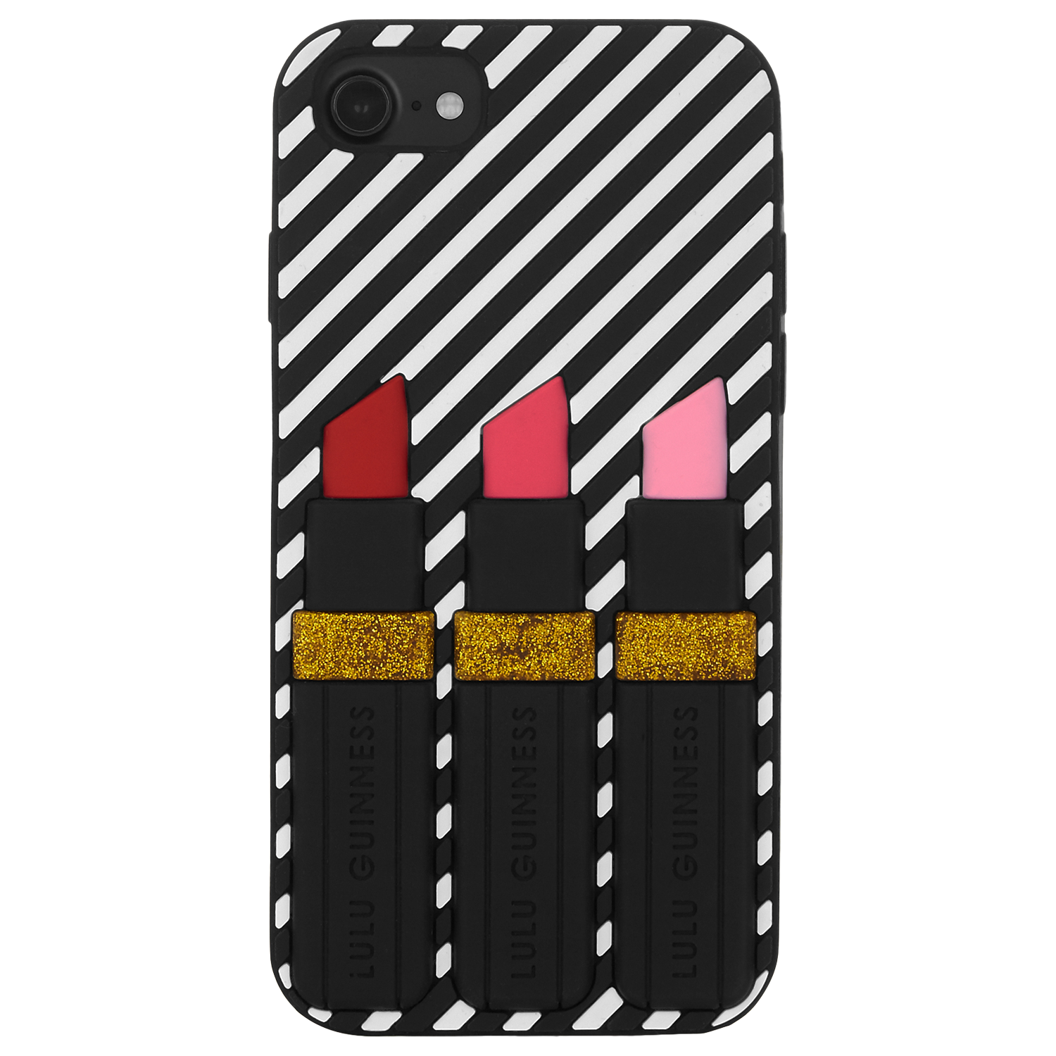 Lulu Guinness Lipstick iPhone 6/6s/7 Case, Mono