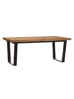 John Lewis Calia 8-12 Seater Extending Dining Table, Solid Oak, Oak