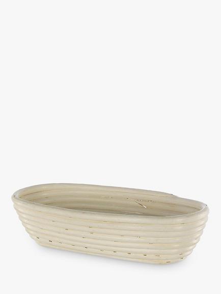 Eddingtons Banneton Oval Bread Proofing Basket, Neutral, Neutral