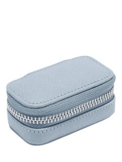 Stackers Petite Travel Jewellery Box - view 2, Dusky Blue
