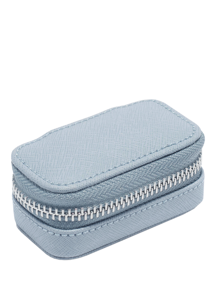 Stackers Petite Travel Jewellery Box - view 2, Dusky Blue