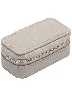 Stackers Petite Travel Jewellery Box - view 2, Taupe