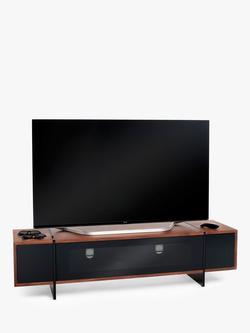 AVF Edge ED160 TV Stand for TVs up to 80" - view 2, Walnut/Black