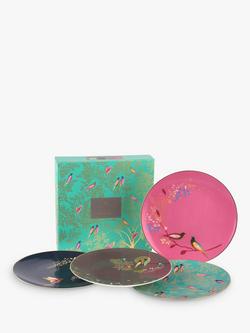 Sara Miller Chelsea Collection Birds Cake Plates, Dia.20cm, Assorted, Set of 4 - view 2, Assorted