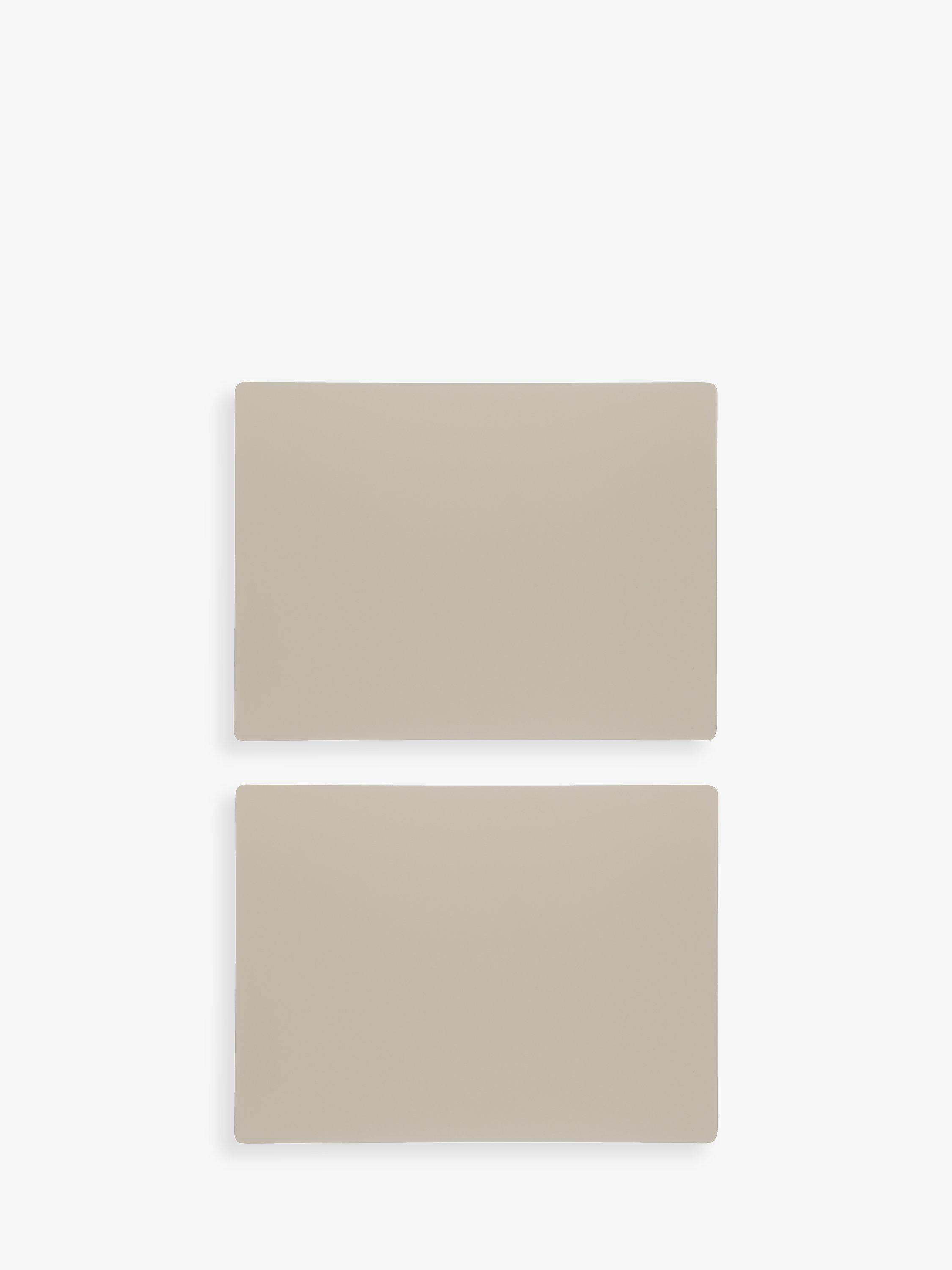 John Lewis & Partners Scandi Painted Large Wood Placemats, Set of 2
