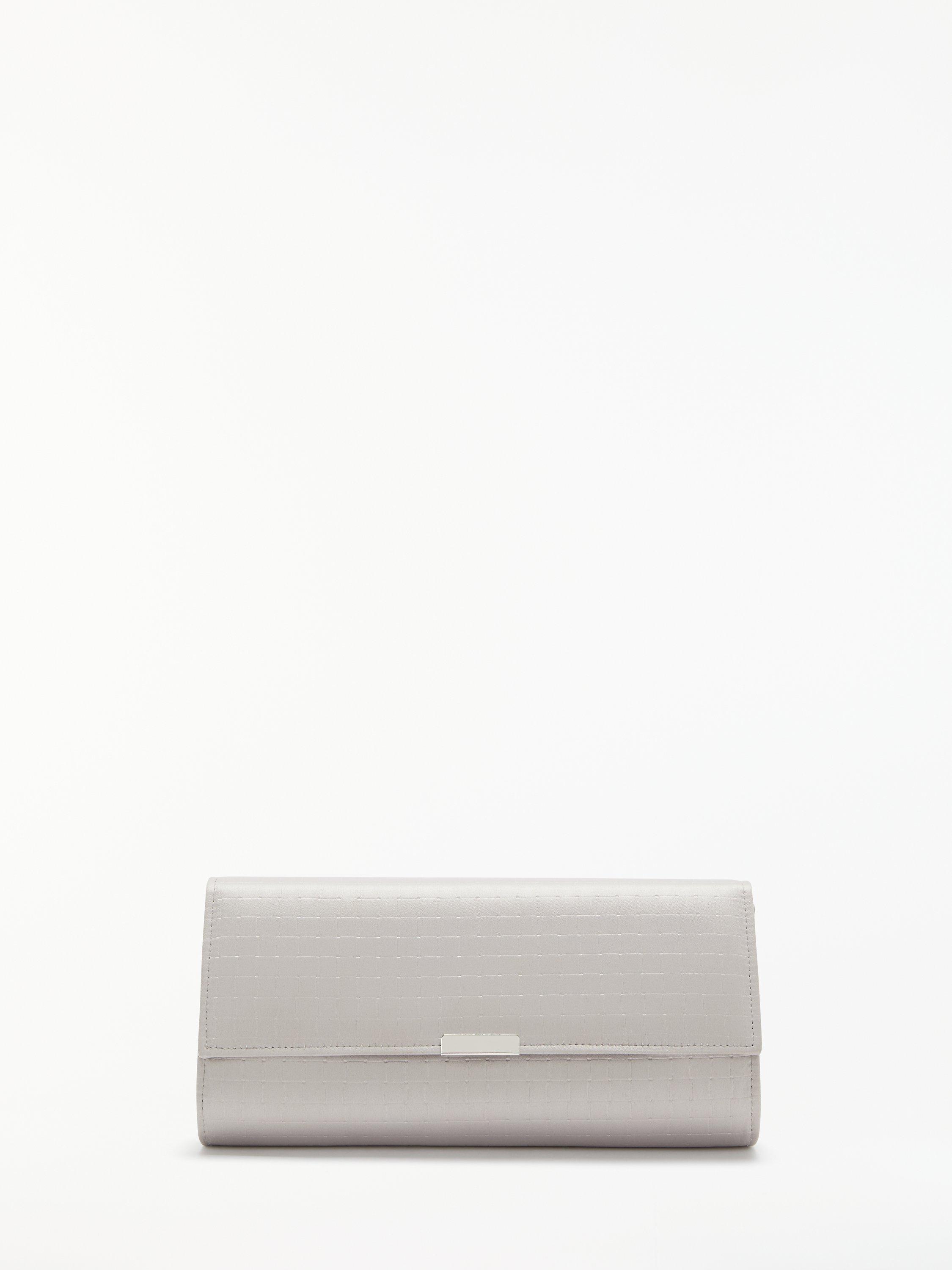 John Lewis & Partners Sophia East/West Square Clutch Purse Bag