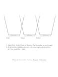 IBB Personalised Small Horizontal Bar Initial Pendant Necklace, Silver