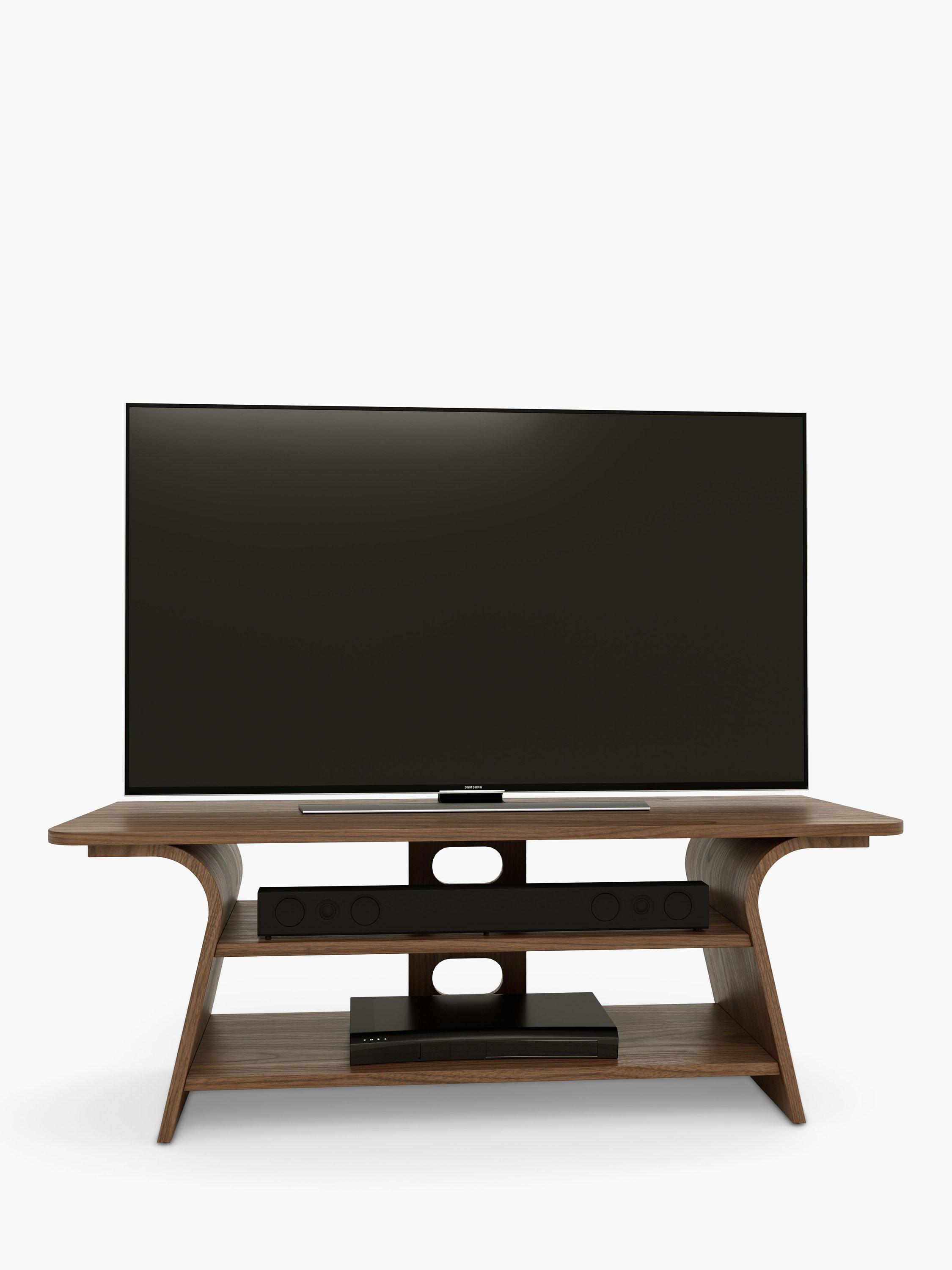 Tom Schneider Chloe 1250 TV Stand for TVs up to 55", Natural Walnut
