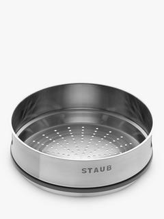STAUB Cocotte Stainless Steel Steamer Insert, Dia.26cm, Silver