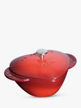 STAUB Heart Cocotte Cast Iron Casserole, 20cm, Cherry