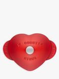 STAUB Heart Cocotte Cast Iron Casserole, 20cm, Cherry