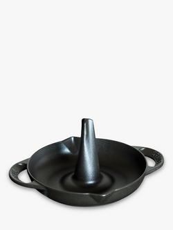 STAUB Cast Iron Vertical Chicken Roaster, Black, 24cm - view 2, Black