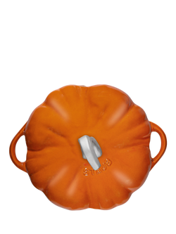 STAUB Pumpkin Cocotte Cast Iron Casserole, 24cm, Cinnamon - view 2, Cinnamon