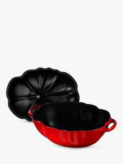 STAUB Tomato Cocotte Cast Iron Casserole, 25cm, Cherry - view 2, Cherry