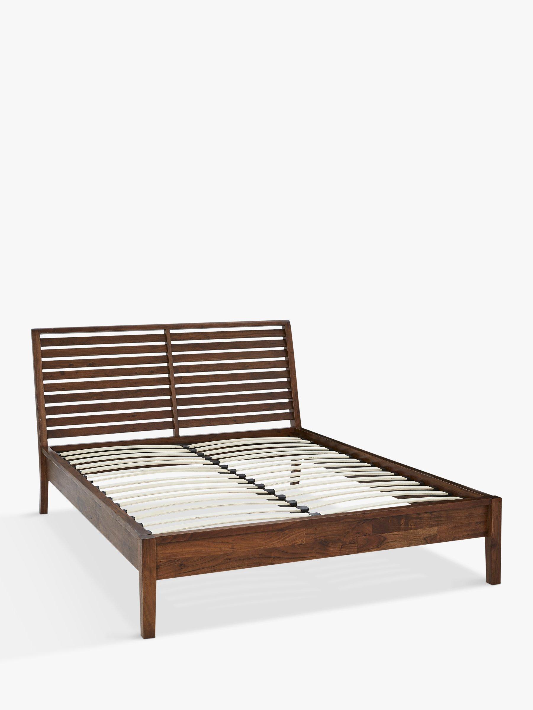 John Lewis & Partners Padma Slatted Bed Frame, King Size, Brown