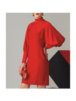 Vogue Women's High Neck Dress Sewing Pattern, 1565 - view 2, 