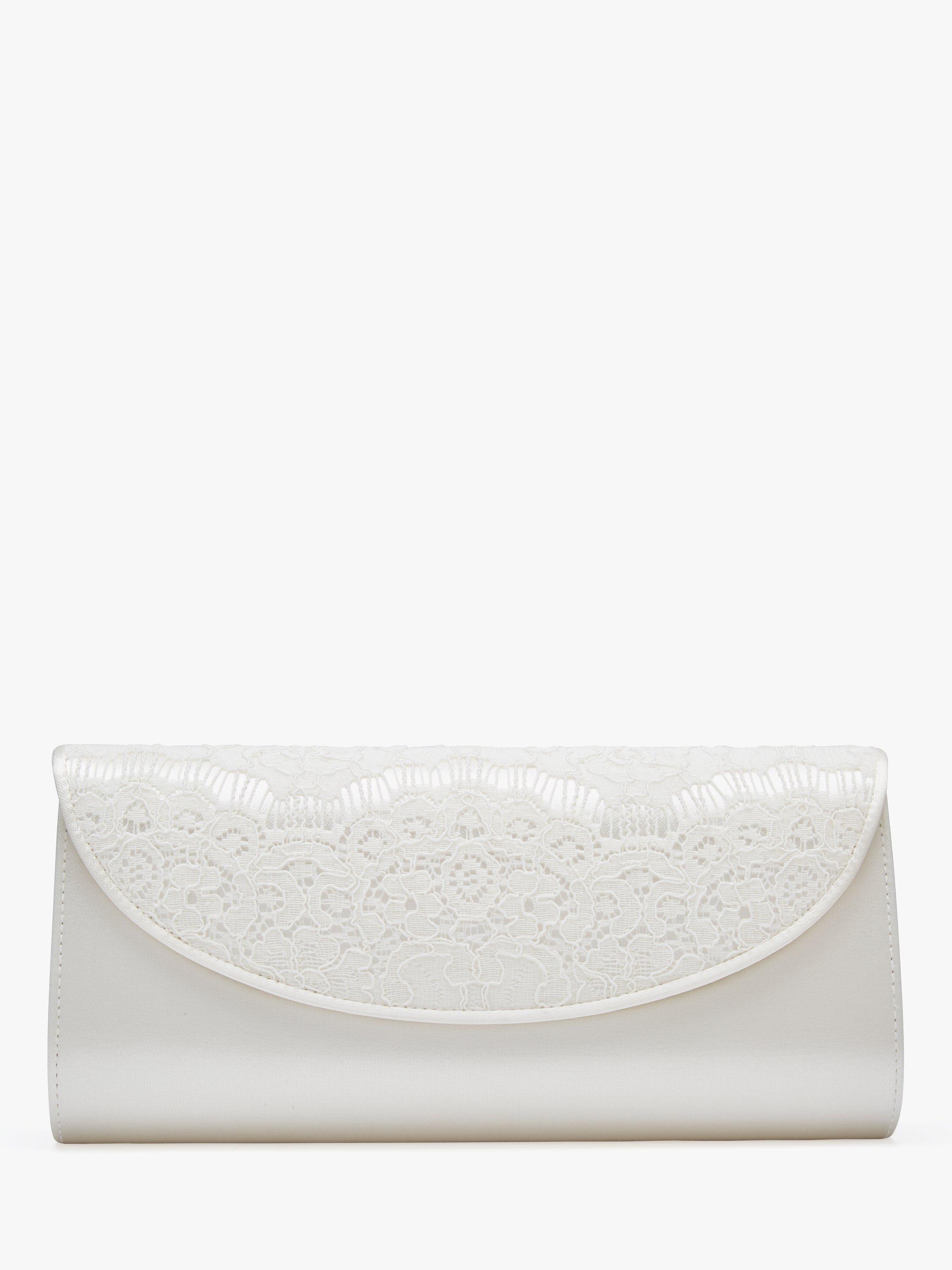 Rainbow Club Melody Clutch Bag, Ivory