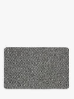 John Lewis Kitchen Door Mat, Grey, Grey