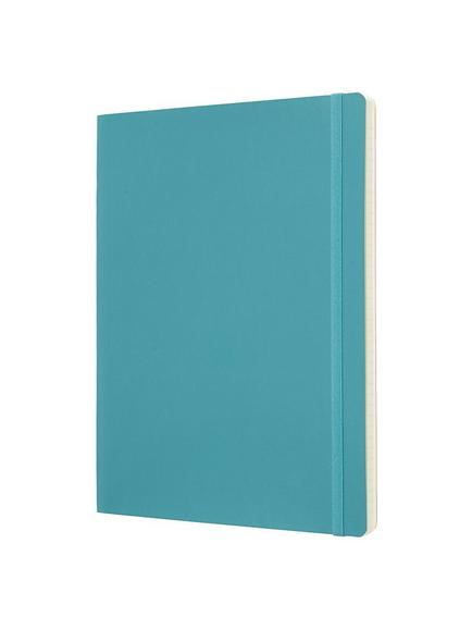 Moleskine Extra Large Soft Cover Ruled Notebook - view 2, Blue