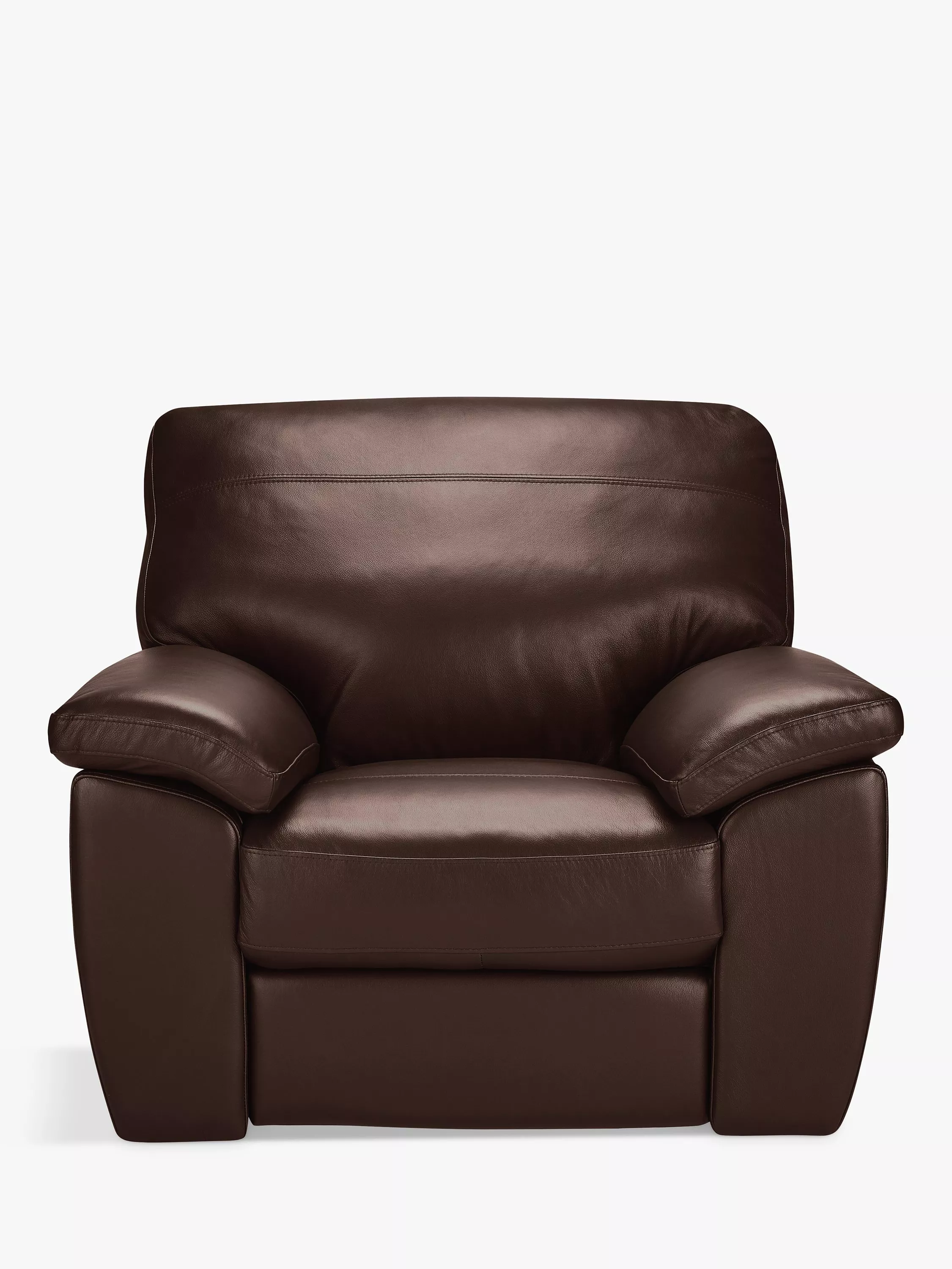 John Lewis Camden Manual Recliner Leather Armchair