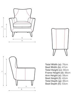 John Lewis Thomas Leather Armchair, Demetra Light Tan - view 2, Demetra Light Tan