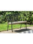 LG Outdoor Devon Bench and Cushion, Bronze