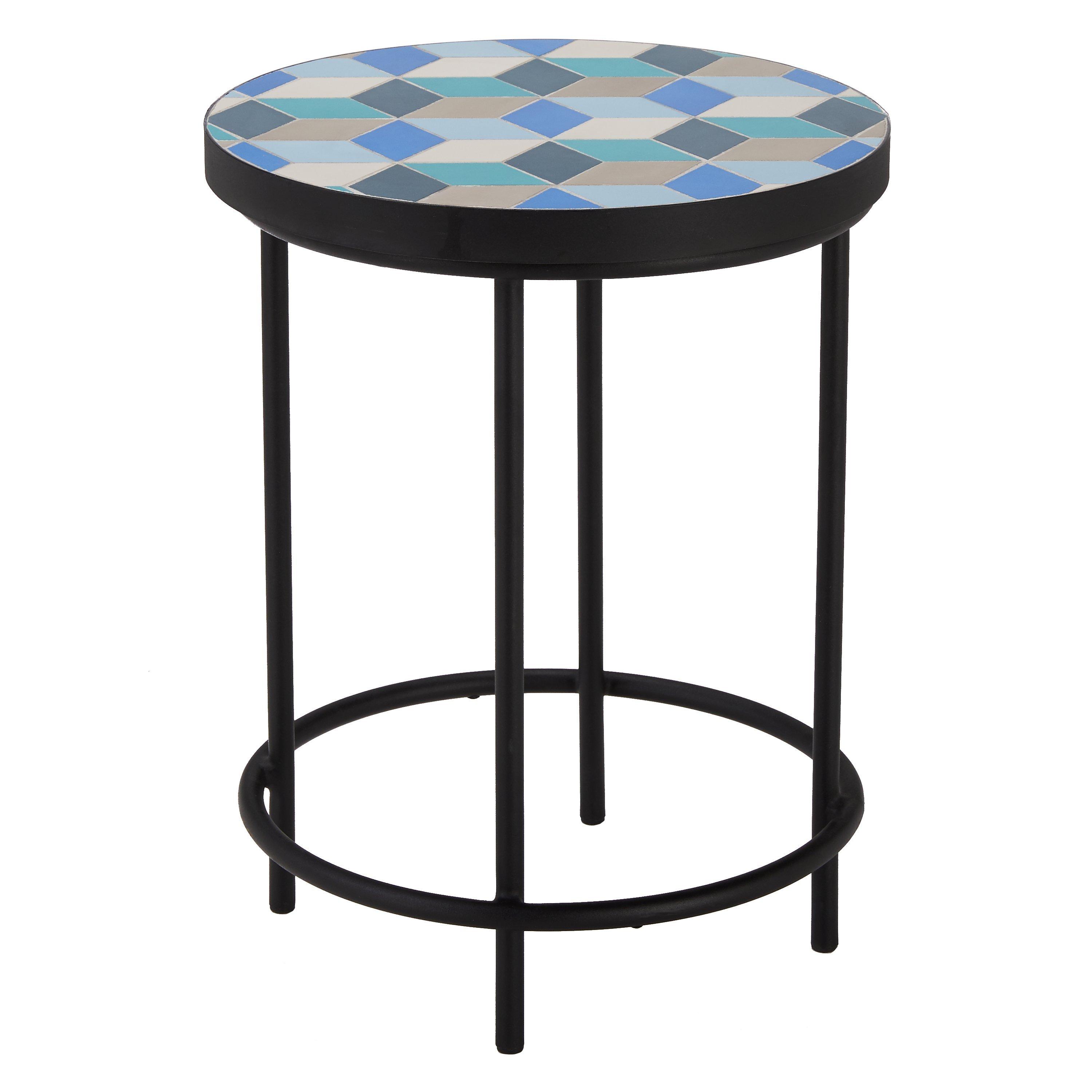 John Lewis Suri Mosaic Garden Side Table