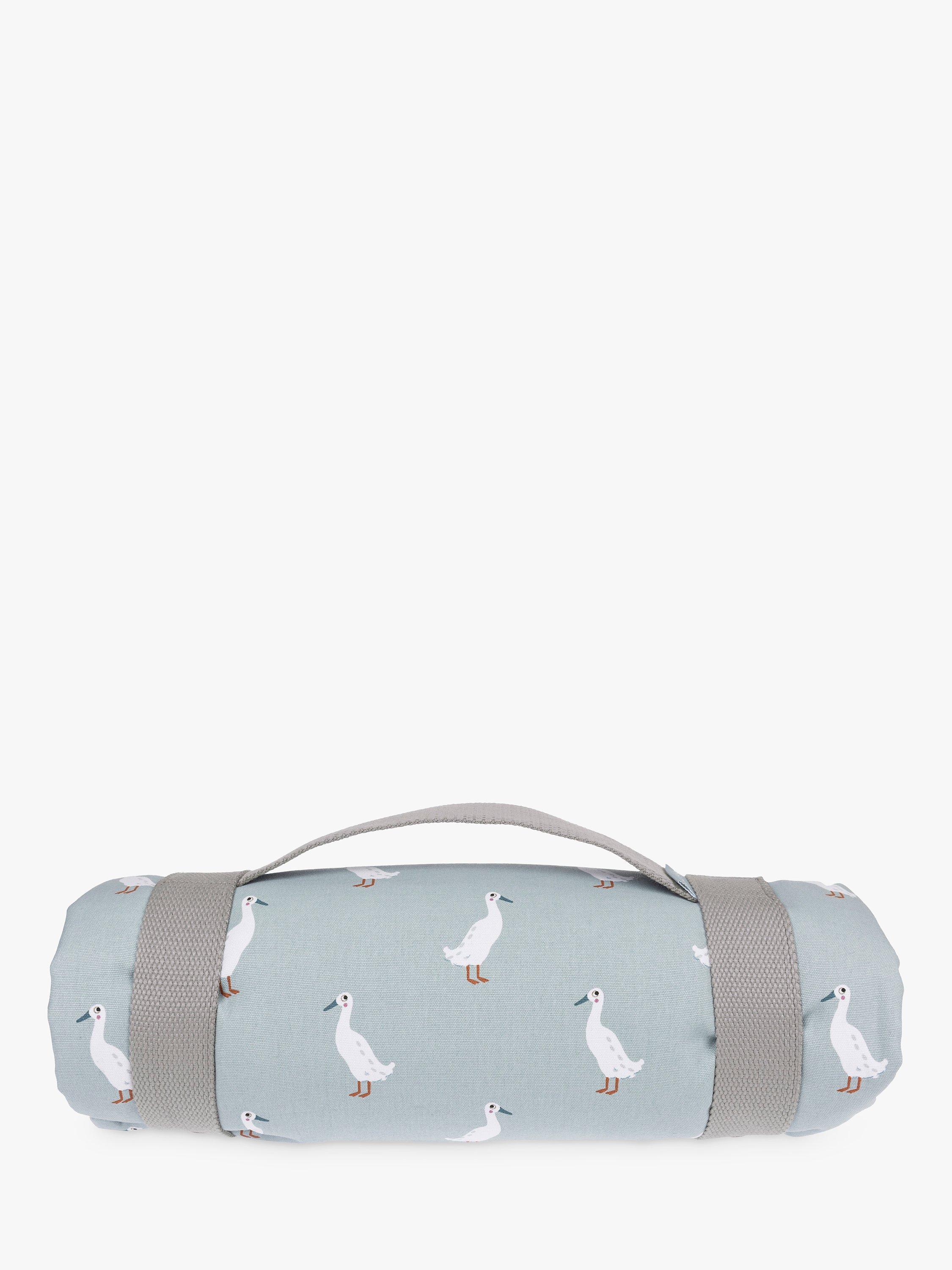 Sophie Allport Runner Duck Picnic Rug, Blue/Multi