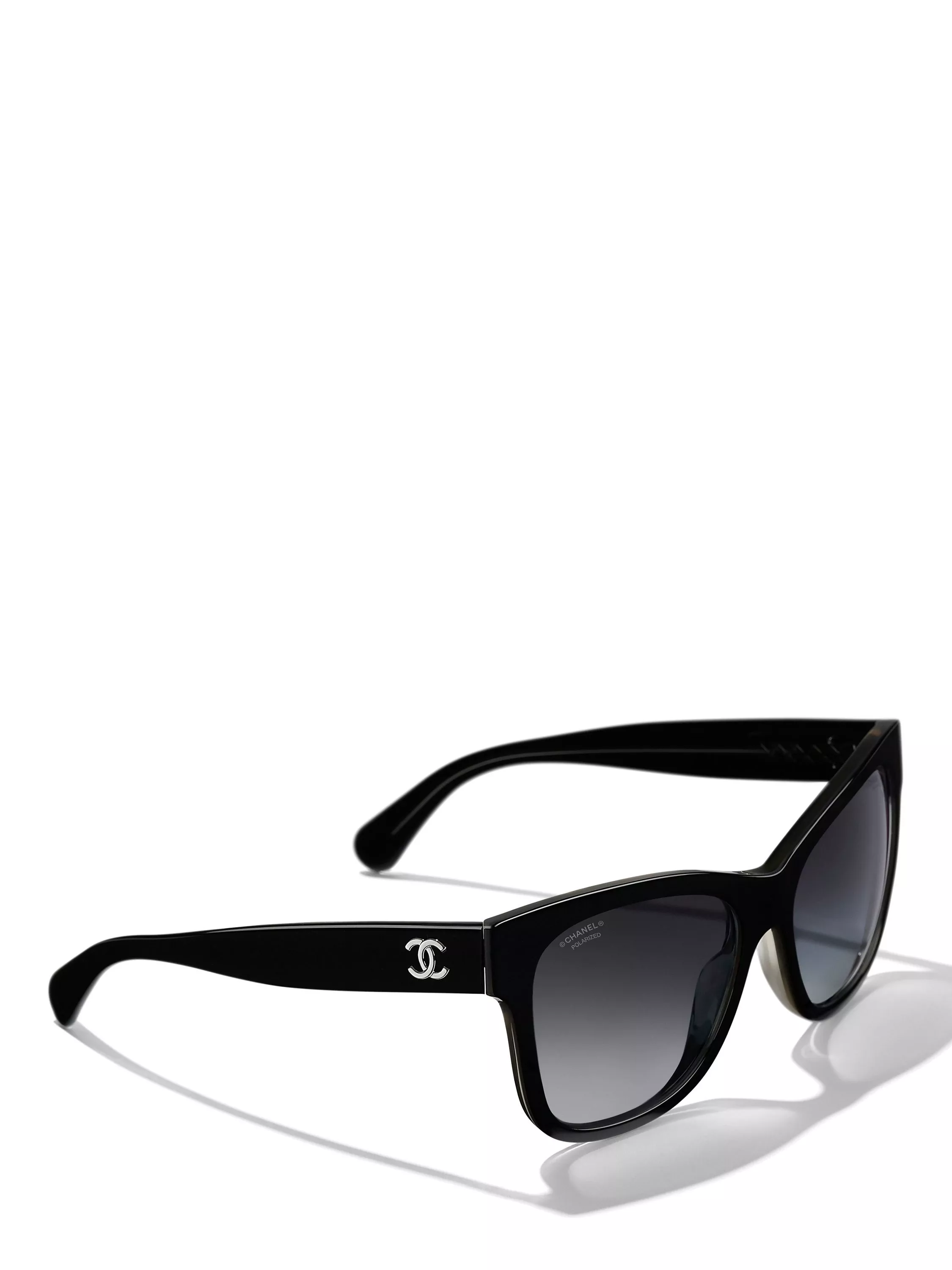 Chanel square sunglasses ch5380 black best sale