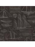 Galerie Nautical Blueprint Wallpaper