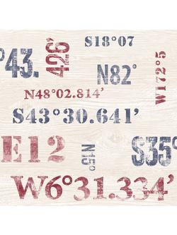 Galerie Naval Print Wallpaper, Multi G23330
