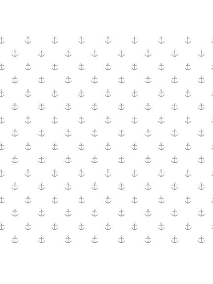 Galerie Small Anchors Wallpaper, White Beige G23355