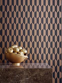 Cole & Son Petite Tile Wallpaper - view 2, 112/5022