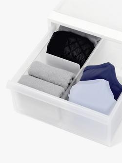 Like-it Stacking Storage Drawer, H31cm - view 2, Dark Grey