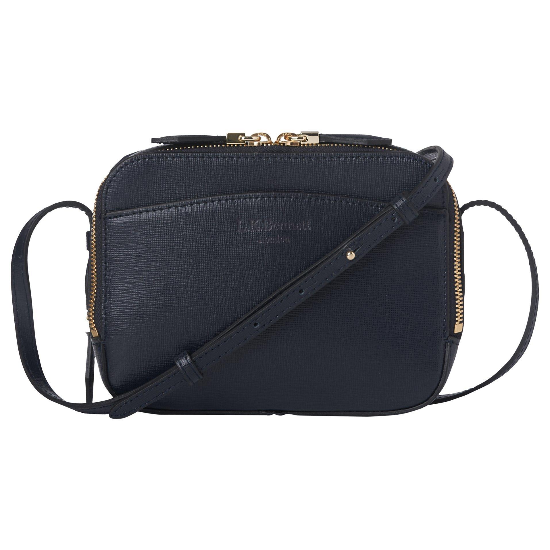 L.K. Bennett Mariel Leather Cross Body Bag, Sloane