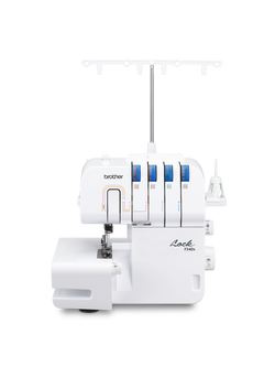 Brother 734DS Overlocker Machine, White - view 2, White