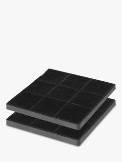 John Lewis JLCHF04 Carbon Filters for JLCHDD601, Pack of 2, 