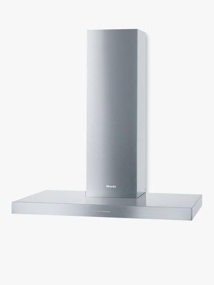 Miele DAPUR98W Chimney Cooker Hood, Stainless Steel, Stainless Steel