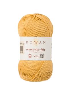 Rowan Summerlite 4 Ply Yarn, 50g, Touch Of Gold