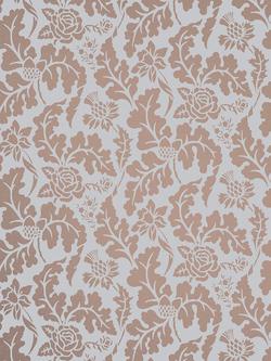 Osborne & Little 50th Anniversary British Isles Damask Wallpaper, Stone, W7219-01