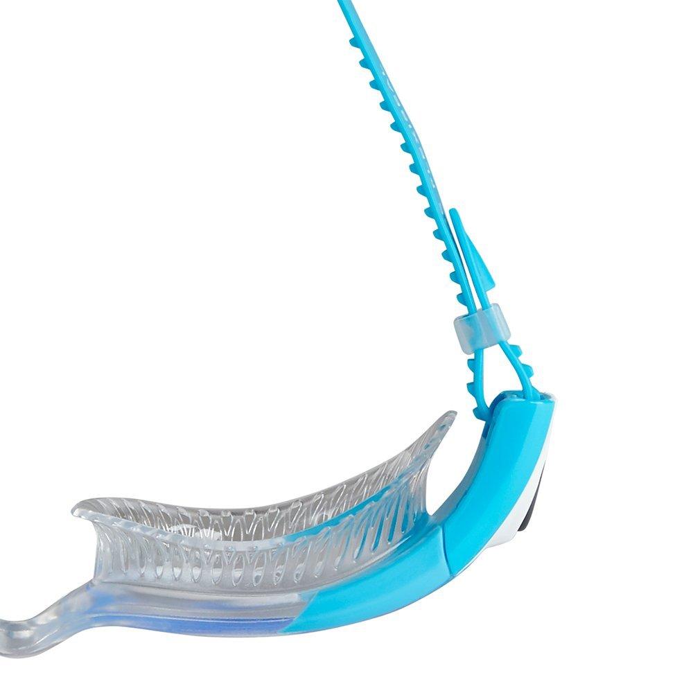 Product image 3 of 4, which shows Speedo Futura Biofuse Flexiseal Women's Swimming Goggles, Turquoise/Clear