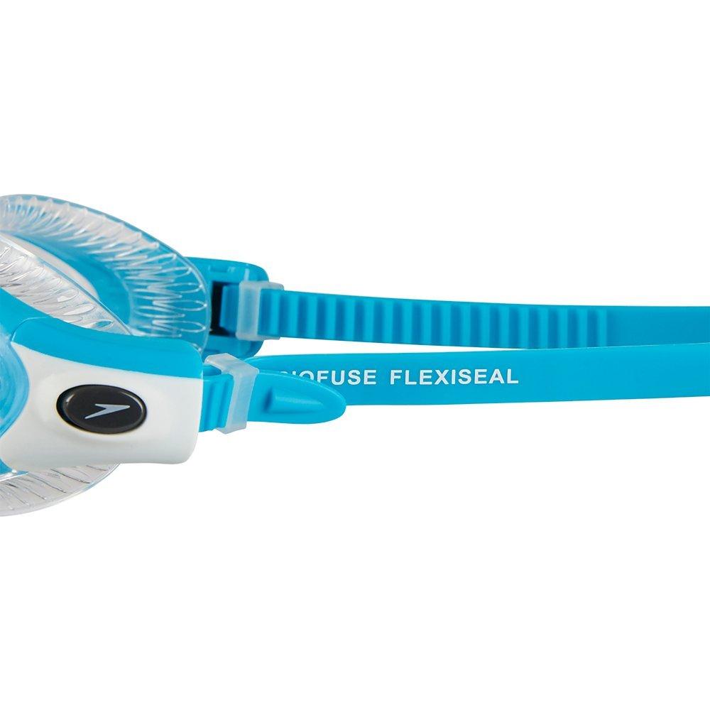 Product image 4 of 4, which shows Speedo Futura Biofuse Flexiseal Women's Swimming Goggles, Turquoise/Clear