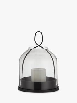 Design Project by John Lewis No.150 Smoke Glass Lantern, Medium - view 2, Smoke