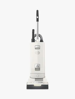 SEBO Automatic X7 Excel ePower Upright Vacuum Cleaner, White/Silver, White/Silver
