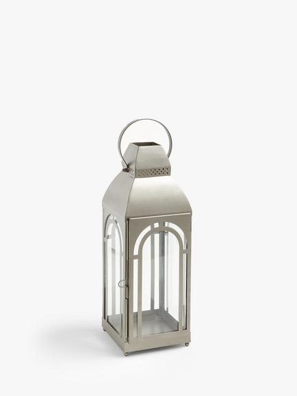 John Lewis Henley Lantern, Small, Grey